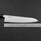 Gyuto VG-10 Damas Manche en Bois de Bouleau Bleu 240mm-[Musashi]-[Couteaux de cuisine japonais]