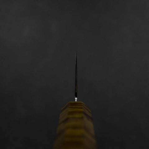 Gyuto VG-10 Damas Manche en Bois de Bouleau Jaune Brun 240mm-[Musashi]-[Couteaux de cuisine japonais]