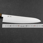 Gyuto VG-10 Damas Manche en Bois de Bouleau Jaune Brun 240mm-[Musashi]-[Couteaux de cuisine japonais]