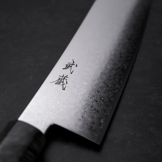 Gyuto VG-10 Damas Manche en Bouleau Gris 210mm