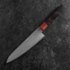 Gyuto VG-10 Damas Manche en Ébène et Bois de Rose 180mm-[Musashi]-[Couteaux de cuisine japonais]
