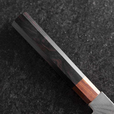 Gyuto VG-10 Damas Manche en Ébène et Bois de Rose 180mm-[Musashi]-[Couteaux de cuisine japonais]