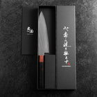 Gyuto VG-10 Damas Manche en Ébène et Bois de Rose 180mm-[Musashi]-[Couteaux de cuisine japonais]