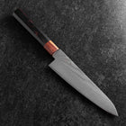Gyuto VG-10 Damas Manche en Ébène et Bois de Rose 180mm-[Musashi]-[Couteaux de cuisine japonais]