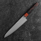 Gyuto VG-10 Damas Manche en Ébène et Bois de Rose 210mm-[Musashi]-[Couteaux de cuisine japonais]