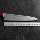 Gyuto VG-10 Damas Manche en Ébène et Bois de Rose 210mm-[Musashi]-[Couteaux de cuisine japonais]