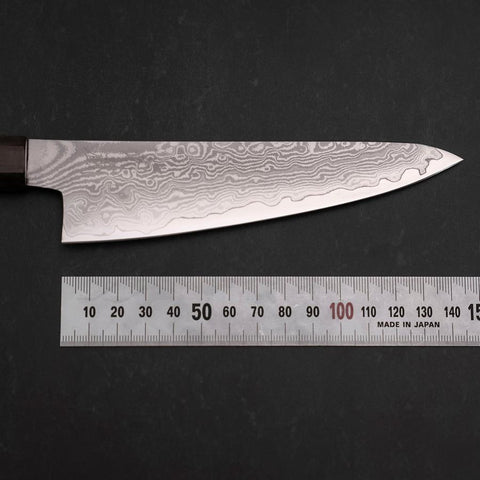 Gyuto VG-10 Damas Manche en Frêne 145mm-[Musashi]-[Couteaux de cuisine japonais]