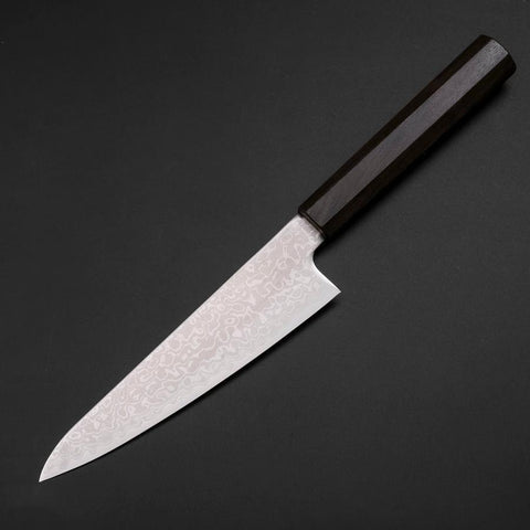 Gyuto VG-10 Damas Manche en Frêne 150mm-[Musashi]-[Couteaux de cuisine japonais]