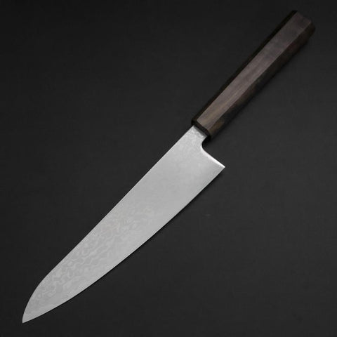 Gyuto VG-10 Damas Manche en Frêne 195mm-[Musashi]-[Couteaux de cuisine japonais]