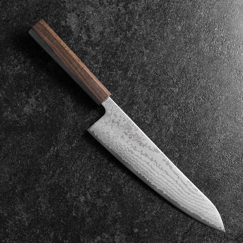 Gyuto VG-10 Damas Manche en Frêne 210mm-[Musashi]-[Couteaux de cuisine japonais]