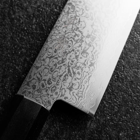 Gyuto VG-10 Damas Manche en Pakka 210mm-[Musashi]-[Couteaux de cuisine japonais]