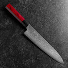 Gyuto VG-10 Damas Manche en Pakka 210mm-[Musashi]-[Couteaux de cuisine japonais]