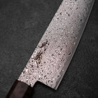 Gyuto VG-10 Damas Marron Manche en Bois de Bouleau 210mm-[Musashi]-[Couteaux de cuisine japonais]