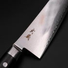 Gyuto VG-10 Damas Oval Noir Manche Occidental 235mm-[Musashi]-[Couteaux de cuisine japonais]