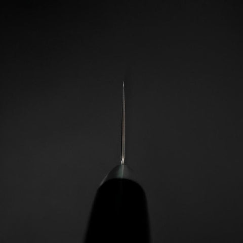 Gyuto VG-10 Damas Oval Noir Manche Occidental 235mm-[Musashi]-[Couteaux de cuisine japonais]