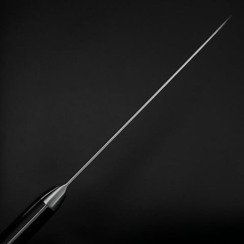 Gyuto VG-10 Damas Oval Noir Manche Occidental 235mm-[Musashi]-[Couteaux de cuisine japonais]