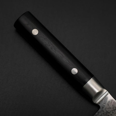 Gyuto VG-10 Damas Oval Noir Manche Occidental 235mm-[Musashi]-[Couteaux de cuisine japonais]