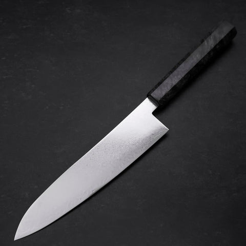 Gyuto VG-10 Damascus Gray Birch Handle 210mm-[Musashi]-[Japanese-Kitchen-Knives]
