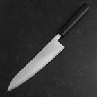 Gyuto VG-10 Nickel Damas Manche en Buffle et Ébène 210mm-[Musashi]-[Couteaux de cuisine japonais]
