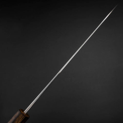 Gyuto VG-10 Nickel en Vagues Damas Manche Sumi Urushi 210mm-[Musashi]-[Couteaux de cuisine japonais]