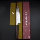 Gyuto VG-10 Nickel en Vagues Damas Manche Sumi Urushi 210mm-[Musashi]-[Couteaux de cuisine japonais]