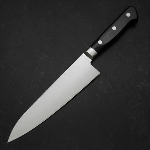 Gyuto VG-10 Poli Manche Cerisier Occidental Noir 180mm-[Musashi]-[Couteaux de cuisine japonais]