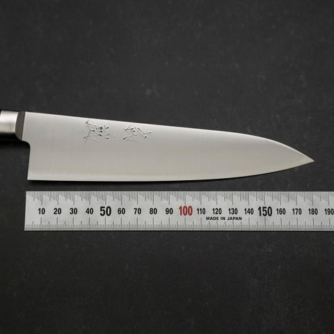 Gyuto VG-10 Poli Manche Cerisier Occidental Noir 180mm-[Musashi]-[Couteaux de cuisine japonais]