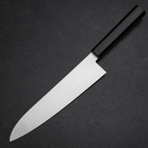 Gyuto VG-10 Poli Manche en Ébène 205mm-[Musashi]-[Couteaux de cuisine japonais]