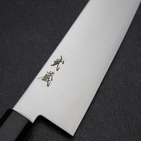 Gyuto VG-10 Poli Manche en Ébène 205mm-[Musashi]-[Couteaux de cuisine japonais]