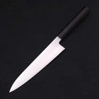 Gyuto VG-10 Poli Manche en Ébène avec Double Embouts en Buffle 210mm-[Musashi]-[Couteaux de cuisine japonais]