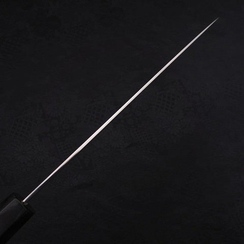 Gyuto VG-10 Poli Manche en Ébène avec Double Embouts en Buffle 210mm-[Musashi]-[Couteaux de cuisine japonais]