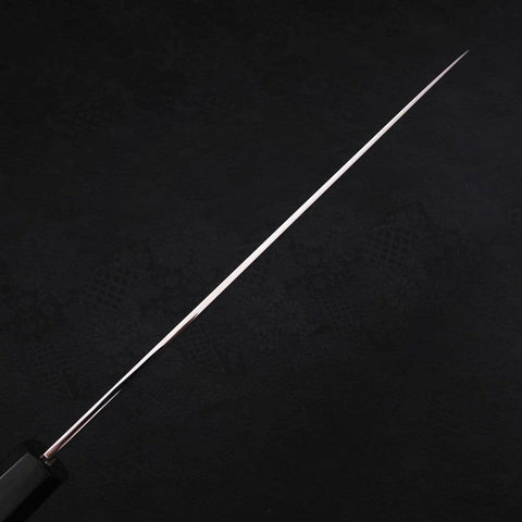 Gyuto VG-10 Poli Manche en Ébène avec Double Embouts en Buffle 240mm-[Musashi]-[Couteaux de cuisine japonais]