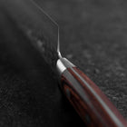 Gyuto VG-10 Tsuchime Damas Manche Occidental 210mm-[Musashi]-[Couteaux de cuisine japonais]