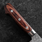 Gyuto VG-10 Tsuchime Damas Manche Occidental 210mm-[Musashi]-[Couteaux de cuisine japonais]