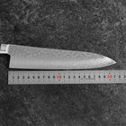 Gyuto VG-10 Tsuchime Damas Manche Occidental 210mm-[Musashi]-[Couteaux de cuisine japonais]