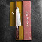 Gyuto VG-10 Tsuchime Damas Manche Occidental 210mm-[Musashi]-[Couteaux de cuisine japonais]