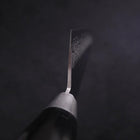 Gyuto VG-10 Tsuchime Damas Manche Occidental Noir 210mm-[Musashi]-[Couteaux de cuisine japonais]