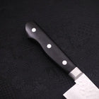 Gyuto VG-10 Tsuchime Damas Manche Occidental Noir 210mm-[Musashi]-[Couteaux de cuisine japonais]