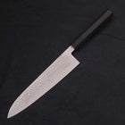 Gyuto VG-10 Tsuchime Damas Manche en Buffle et Ébène 210mm-[Musashi]-[Couteaux de cuisine japonais]