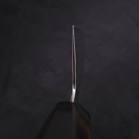 Gyuto VG-10 Tsuchime Damas Manche en Buffle et Ébène 210mm-[Musashi]-[Couteaux de cuisine japonais]