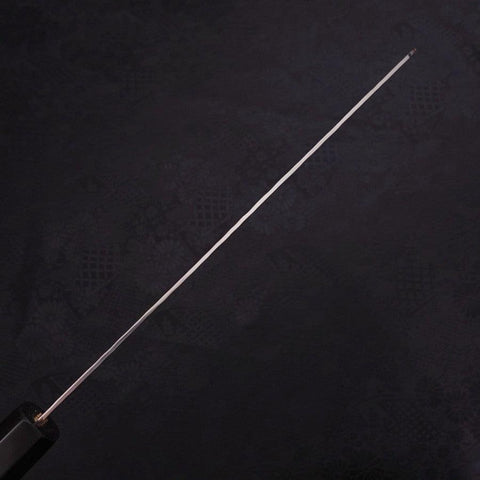 Gyuto VG-10 Tsuchime Damas Manche en Buffle et Ébène 210mm-[Musashi]-[Couteaux de cuisine japonais]
