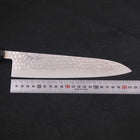 Gyuto VG-10 Tsuchime Damas Manche en Buffle et Ébène 210mm-[Musashi]-[Couteaux de cuisine japonais]