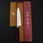 Gyuto VG-10 Tsuchime Damas Manche en Ébène 210mm-[Musashi]-[Couteaux de cuisine japonais]