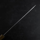 Gyuto VG-10 Tsuchime Damas Manche en Frêne 210mm-[Musashi]-[Couteaux de cuisine japonais]