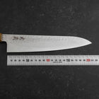 Gyuto VG-10 Tsuchime Damas Manche en Frêne 210mm-[Musashi]-[Couteaux de cuisine japonais]