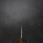 Gyuto VG-10 Tsuchime Damas Manche en Frêne 240mm-[Musashi]-[Couteaux de cuisine japonais]