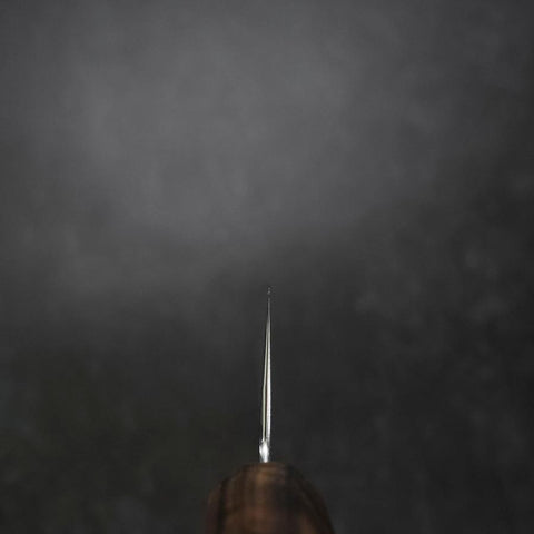 Gyuto VG-10 Tsuchime Damas Manche en Frêne 240mm-[Musashi]-[Couteaux de cuisine japonais]