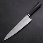 Gyuto VG-10 Tsuchime Manche Oval Pourpre 200mm-[Musashi]-[Couteaux de cuisine japonais]
