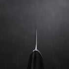 Gyuto VG-10 Tsuchime Manche Oval Pourpre 200mm-[Musashi]-[Couteaux de cuisine japonais]