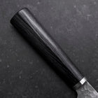 Gyuto VG-10 Tsuchime Manche Oval Pourpre 200mm-[Musashi]-[Couteaux de cuisine japonais]